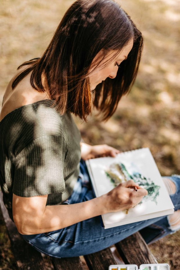 Katharina Keresztesi Kreatives K Watercolor Handlettering Aquarell Burgenland 